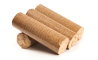 Wood briquette